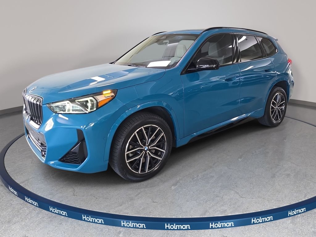 Certified Used 2023 Blue Bay Lagoon Metallic BMW xDrive28i image 1