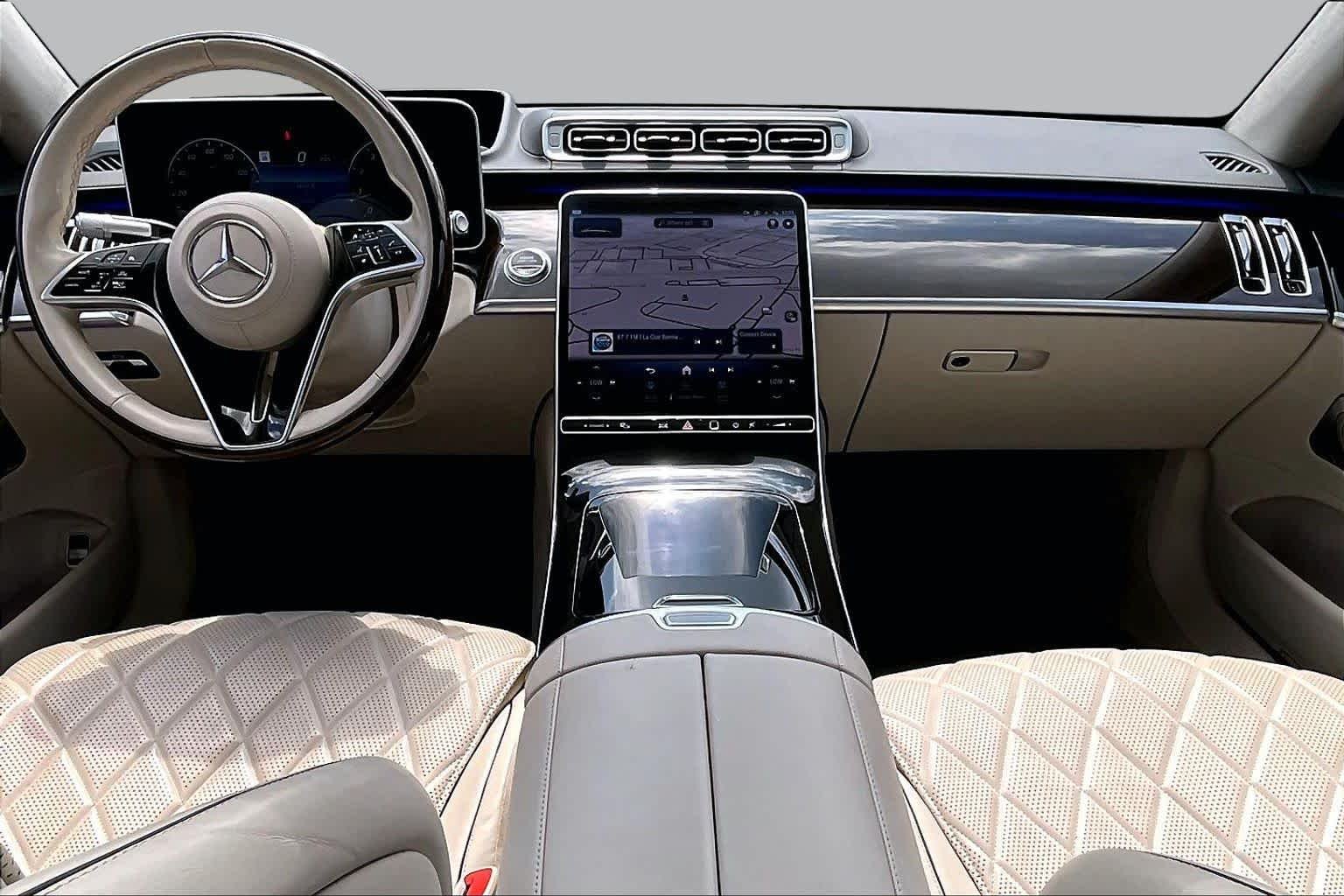 Used 2021 Cirrus Silver Mercedes-Benz S 580 image 16
