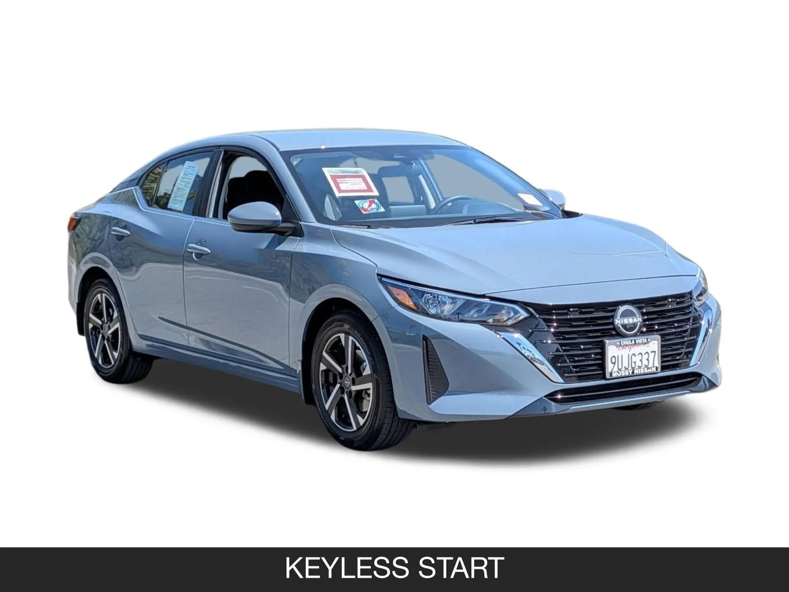 Used 2025 Atlantic Gray Metallic Nissan SV image 2