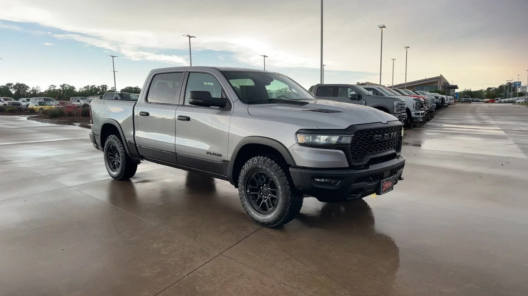 Used 2025 Billet Silver Metallic Clearcoat Ram Rebel image 2