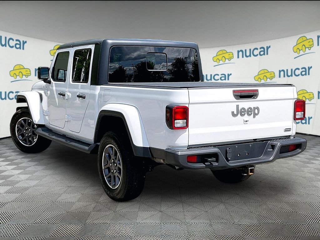 Used 2022 White Jeep Overland image 4