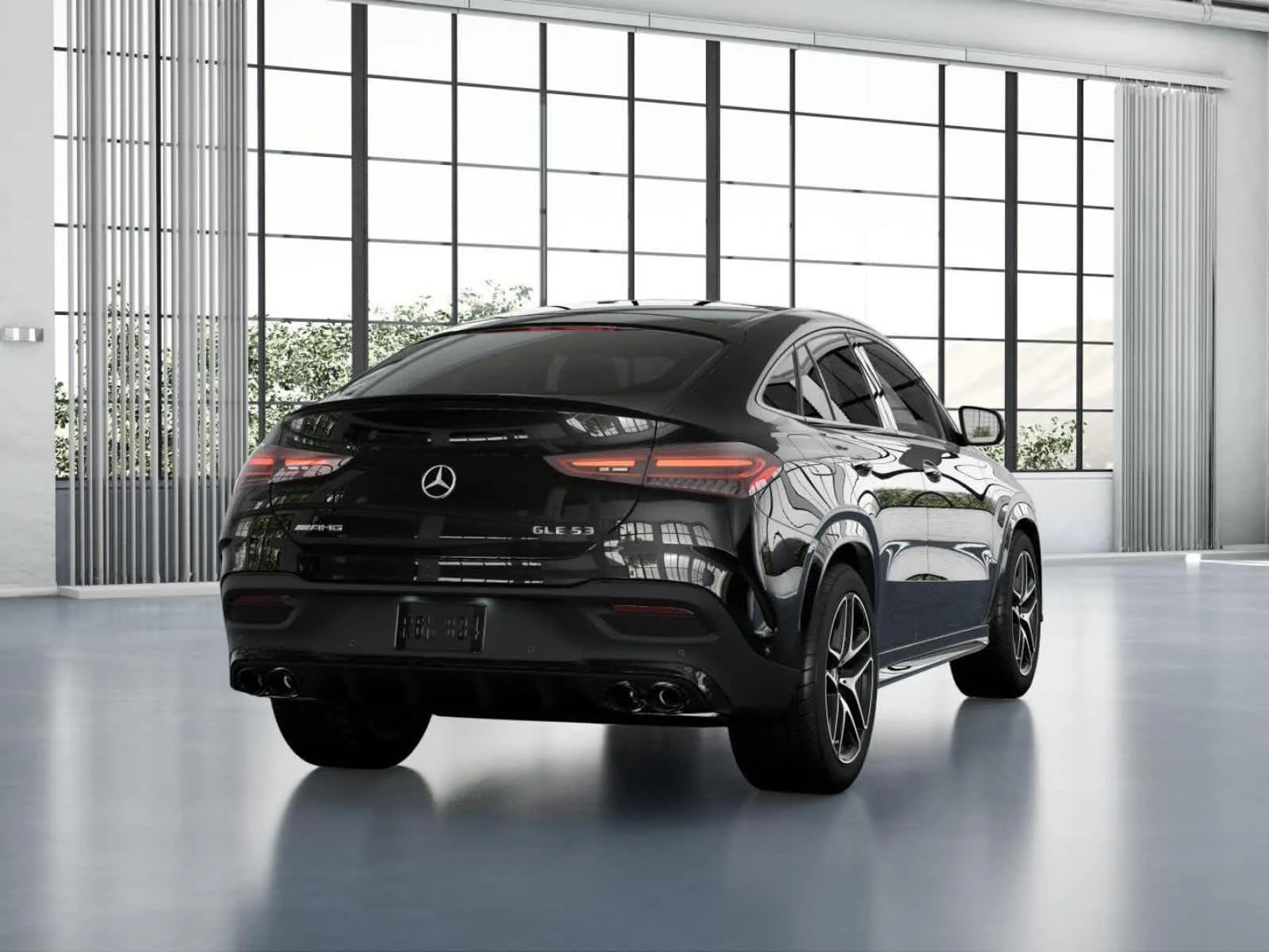 New 2026 Obsidian Black Metallic Mercedes-Benz AMG® GLE 53 4MATIC+ Coupe image 22