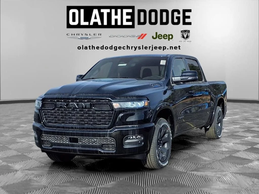 New 2026 Diamond Black Crystal Pearlcoat RAM Big Horn/Lone Star image 1