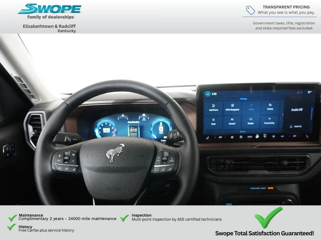 New 2025 Azure Gray Metallic Tri-Coat Ford Outer Banks® image 3