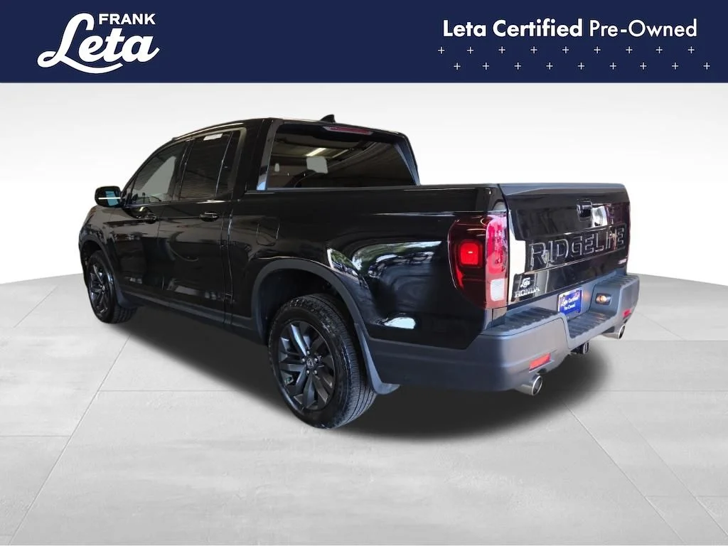 Certified Used 2024 Black Honda Sport image 4