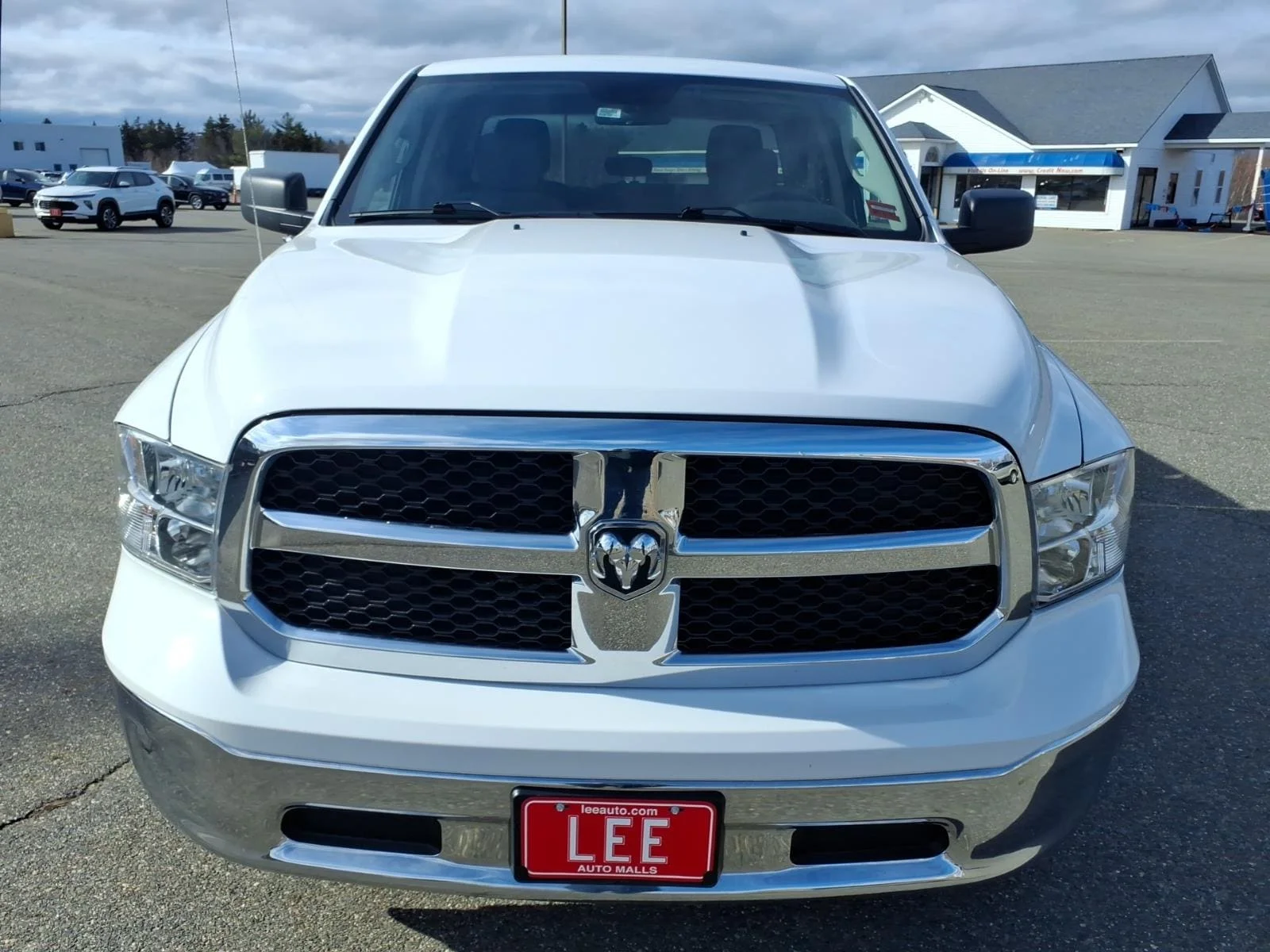 Used 2024 Bright White Clearcoat Ram SLT image 3