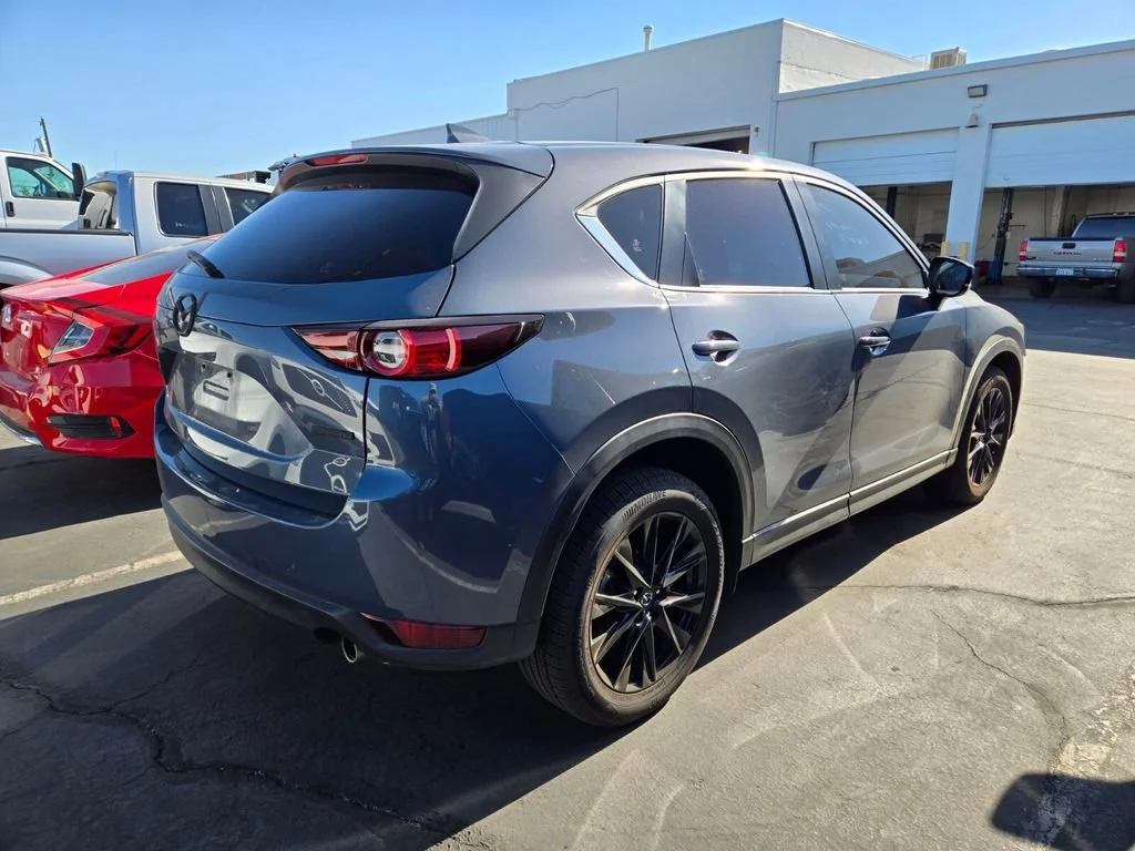 Used 2021 Polymetal Gray Mazda Carbon Edition image 2