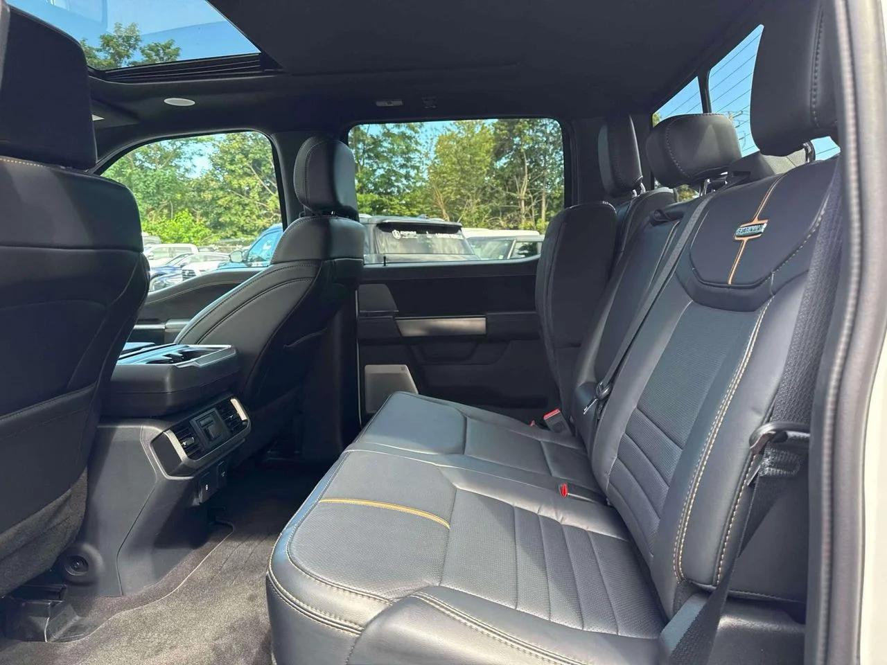 Used 2023 Star White Metallic Tri-Coat Ford Platinum image 14
