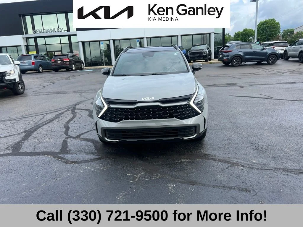 Certified Used 2024 Gray Kia X-Line image 3