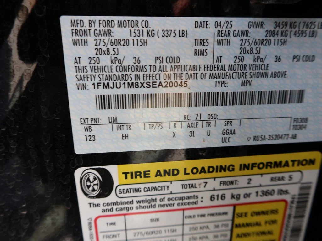 Used 2025 Black Ford Platinum image 44