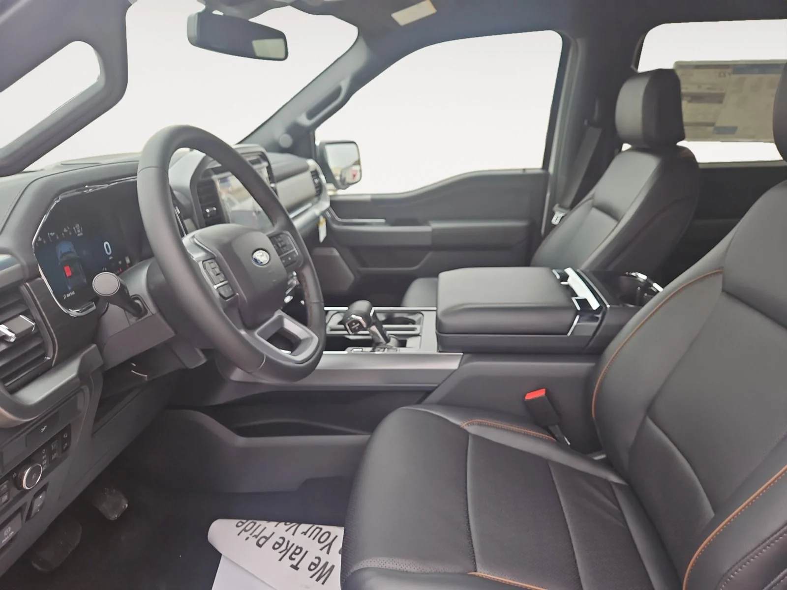 New 2026 Star White Metallic Tri-Coat Ford LARIAT image 21