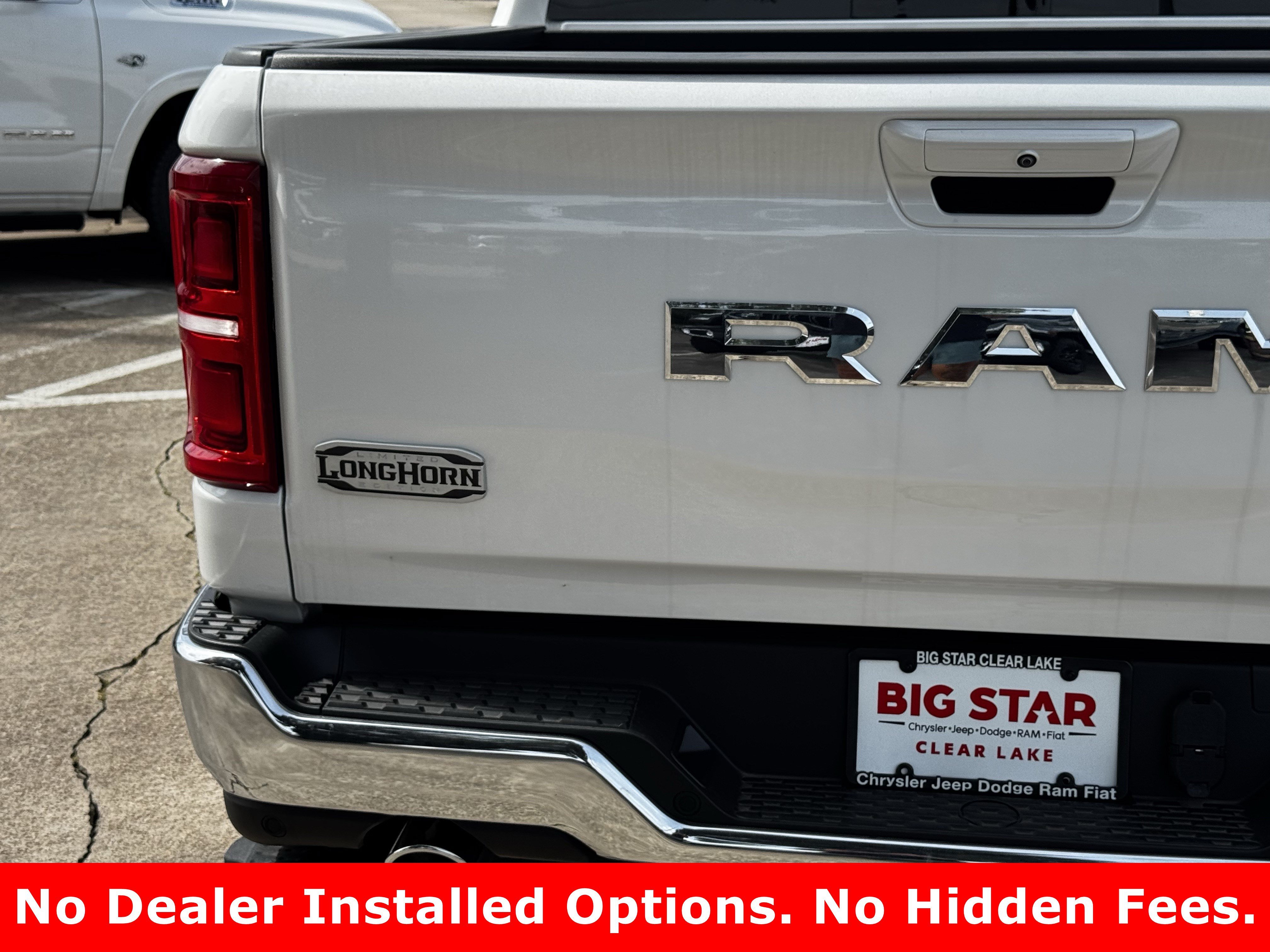New 2026 Ivory White Tri-Coat Pearl-Coat Exterior Paint RAM Longhorn image 10