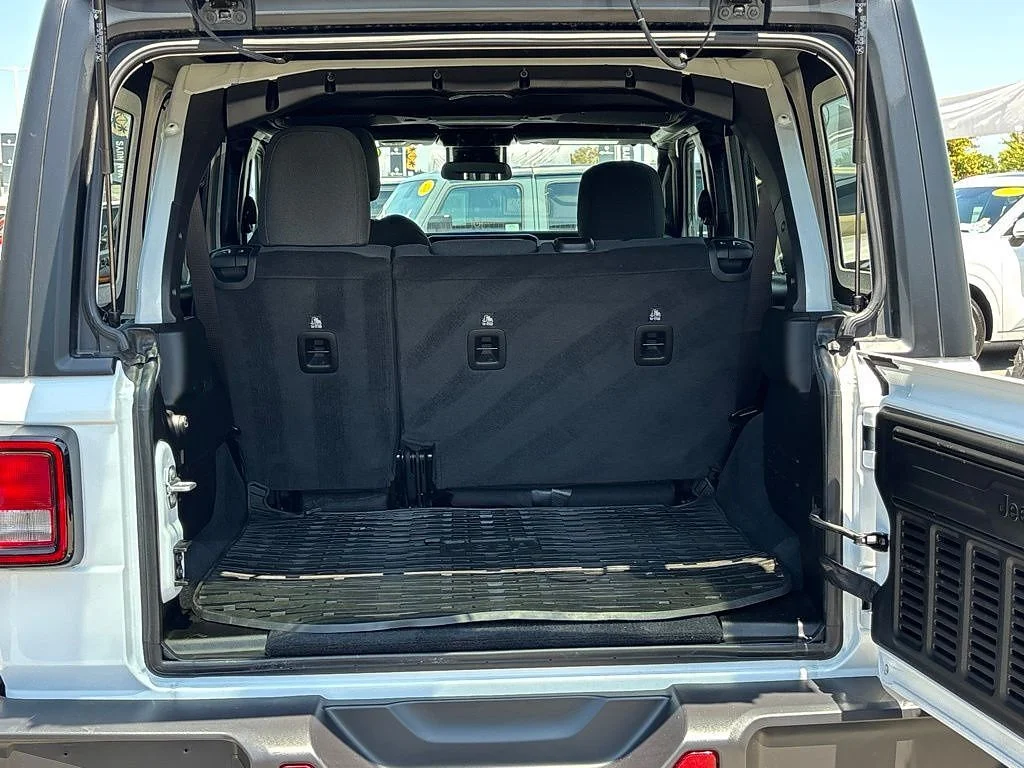 Used 2024 Bright White Clearcoat Jeep Willys image 25