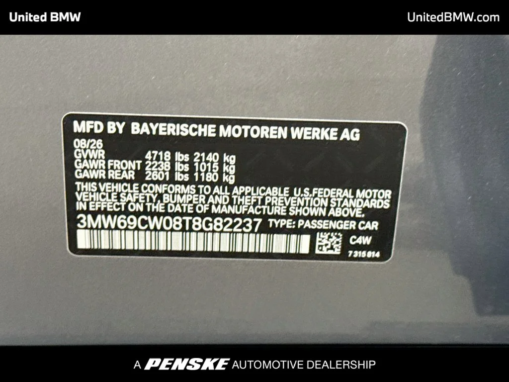 New 2026 Skyscraper Grey Metallic BMW 330i image 23