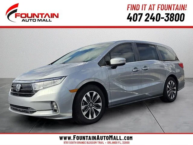 Used 2021 Silver Honda EX-L image 1