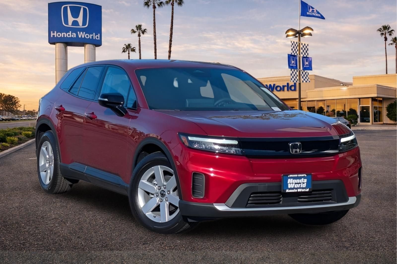 New 2026 Scarlet Red Metallic Honda EX image 2