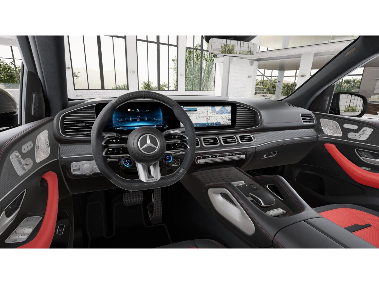 New 2026 Obsidian Black Metallic Mercedes-Benz AMG® GLE 63 S 4MATIC+ SUV image 45