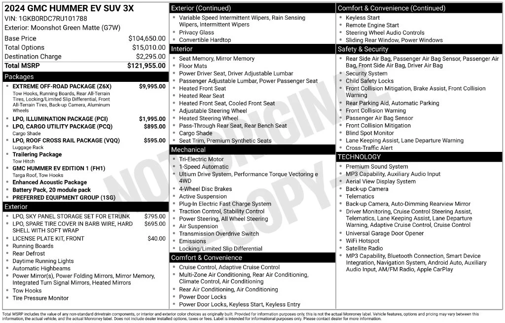 Used 2024 Green GMC 3X image 10