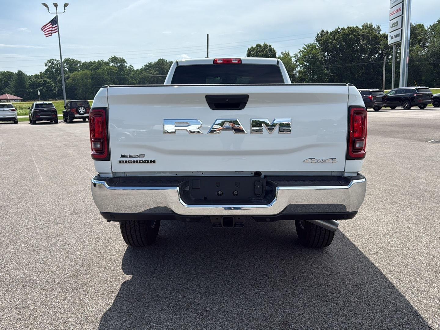 New 2026 Bright White Clear-Coat Exterior Paint RAM Big Horn image 16