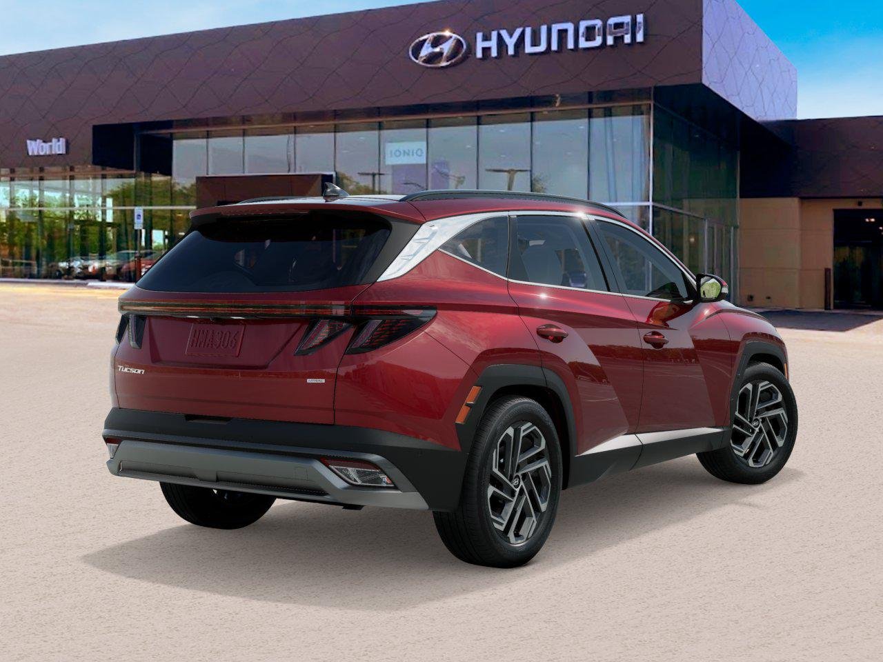 New 2026 Ultimate Red Hyundai Limited AWD image 4
