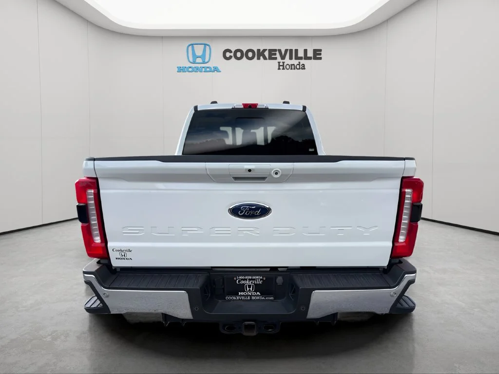 Used 2024 Star White Metallic Tri-Coat Ford Lariat image 6
