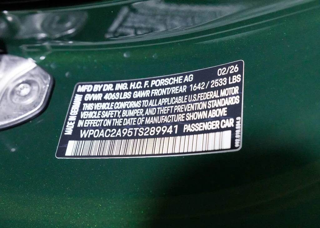 Used 2026 Oak Green Metallic Neo Porsche GT3 Touring image 34