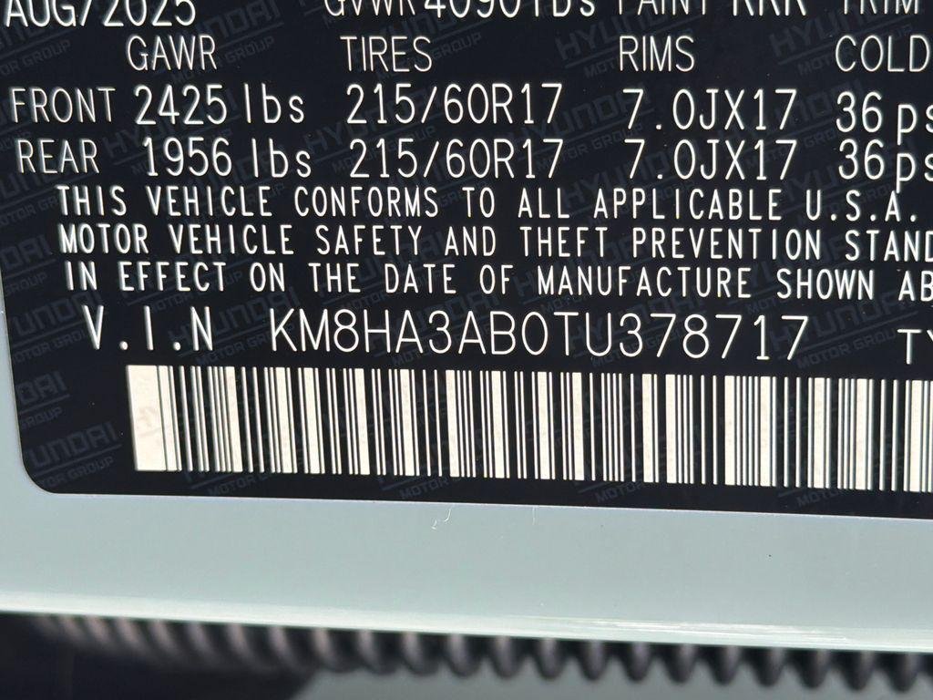 New 2026 Green Hyundai SE FWD image 31
