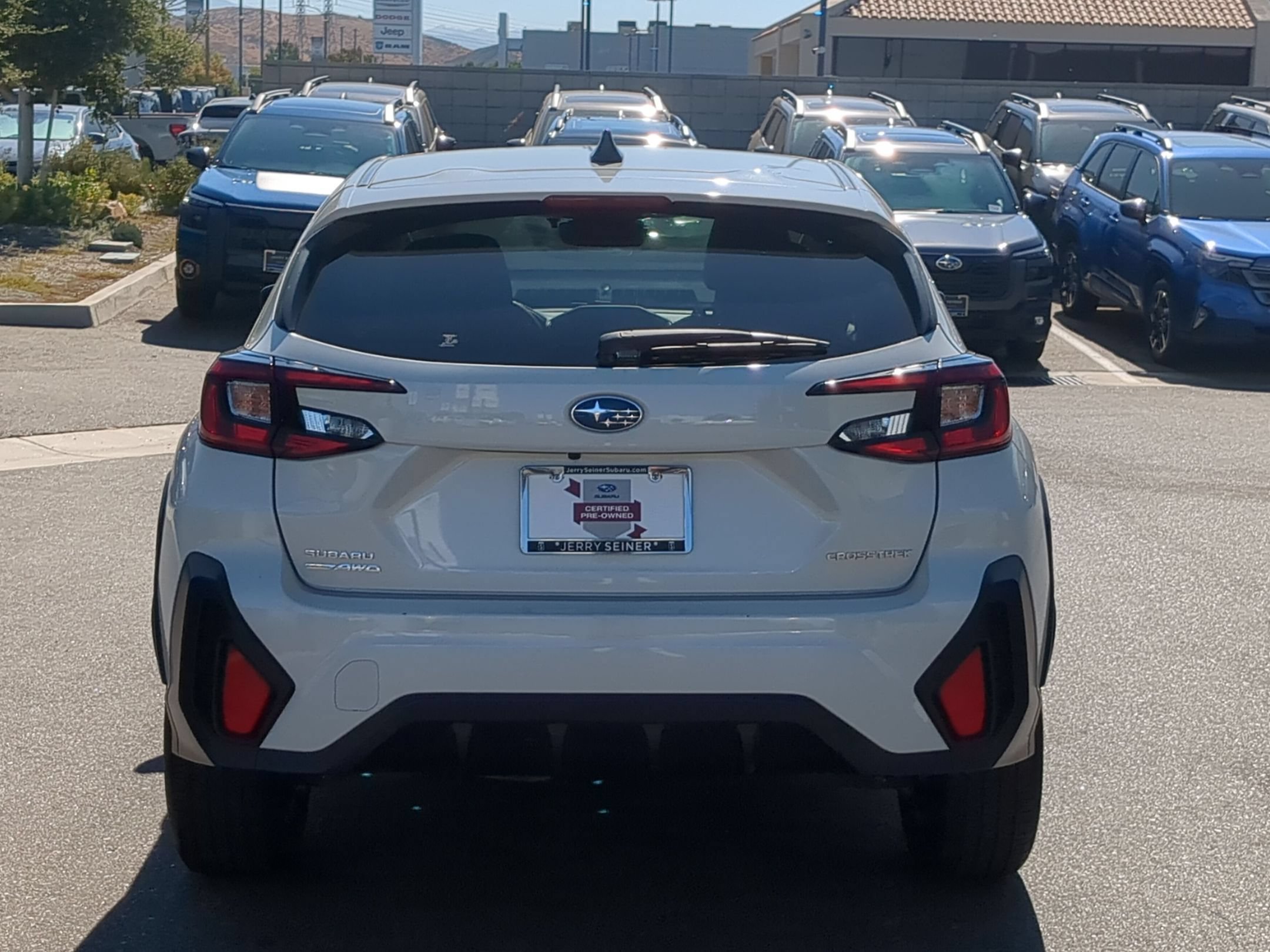 Certified Used 2024 Crystal White Pearl Subaru Base image 4