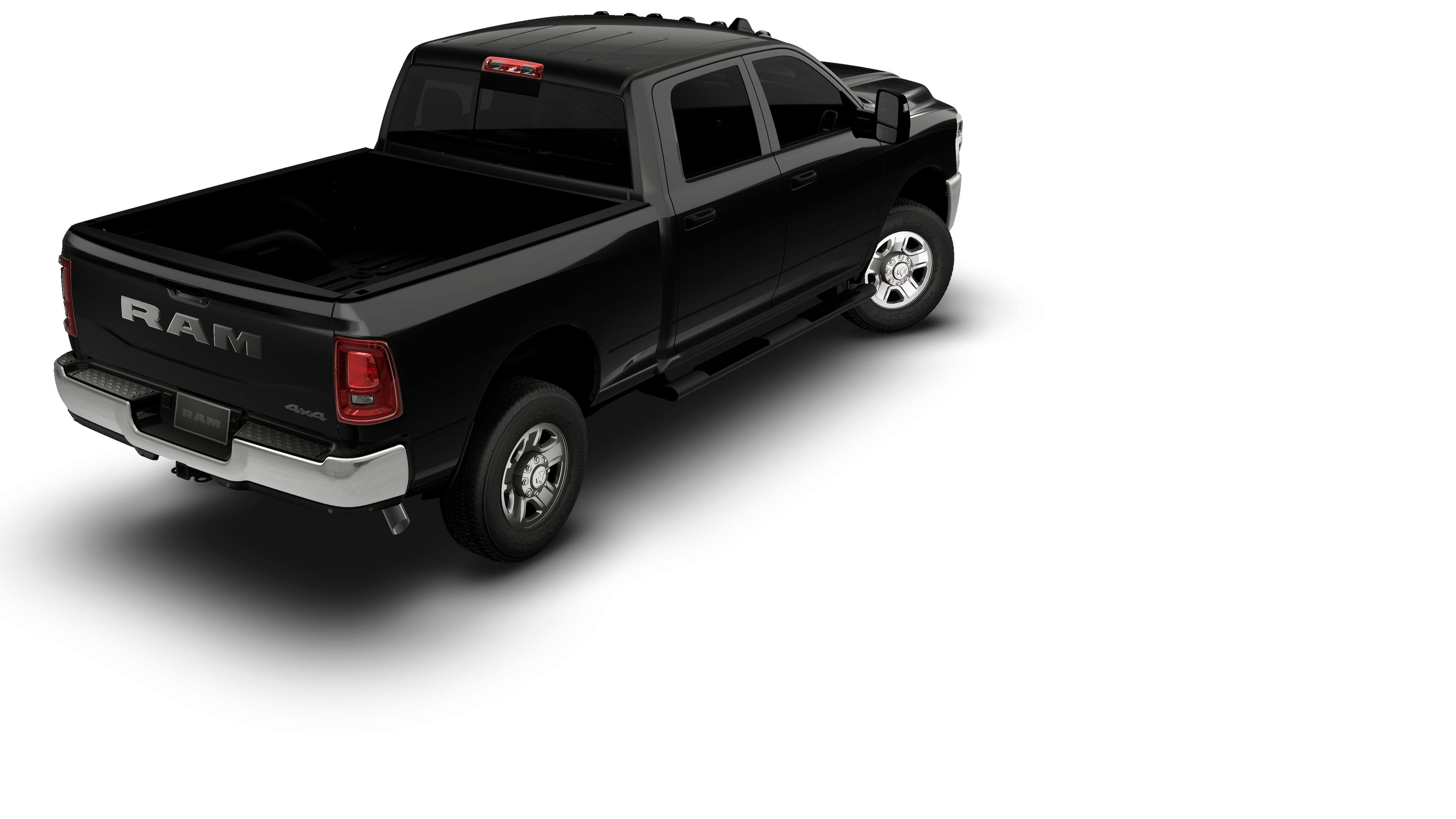 New 2026 Diamond Black Crystal Pearl-Coat Exterior Paint RAM Tradesman image 14