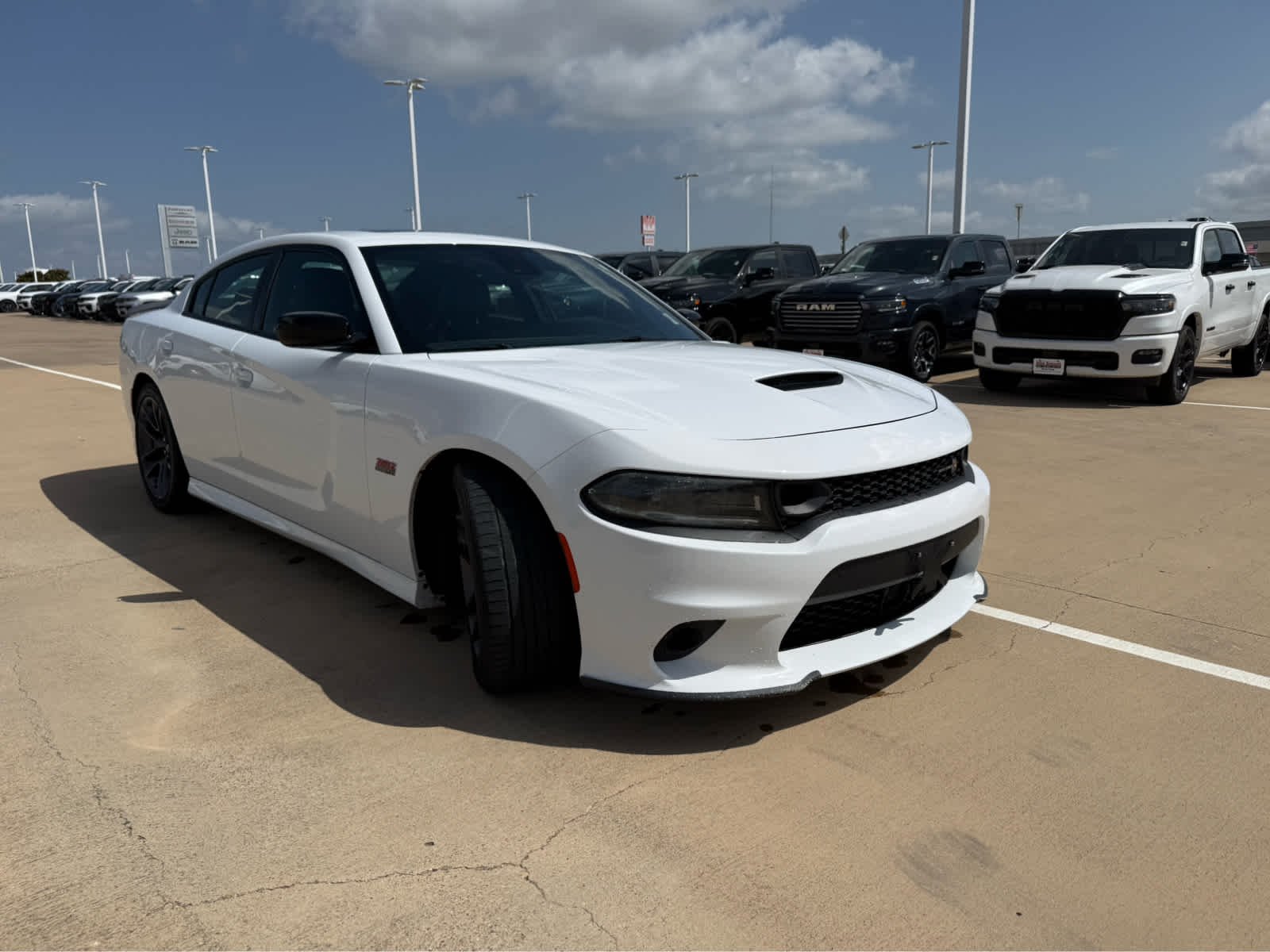 Certified Used 2023 White Knuckle Clearcoat Dodge Scat Pack image 4