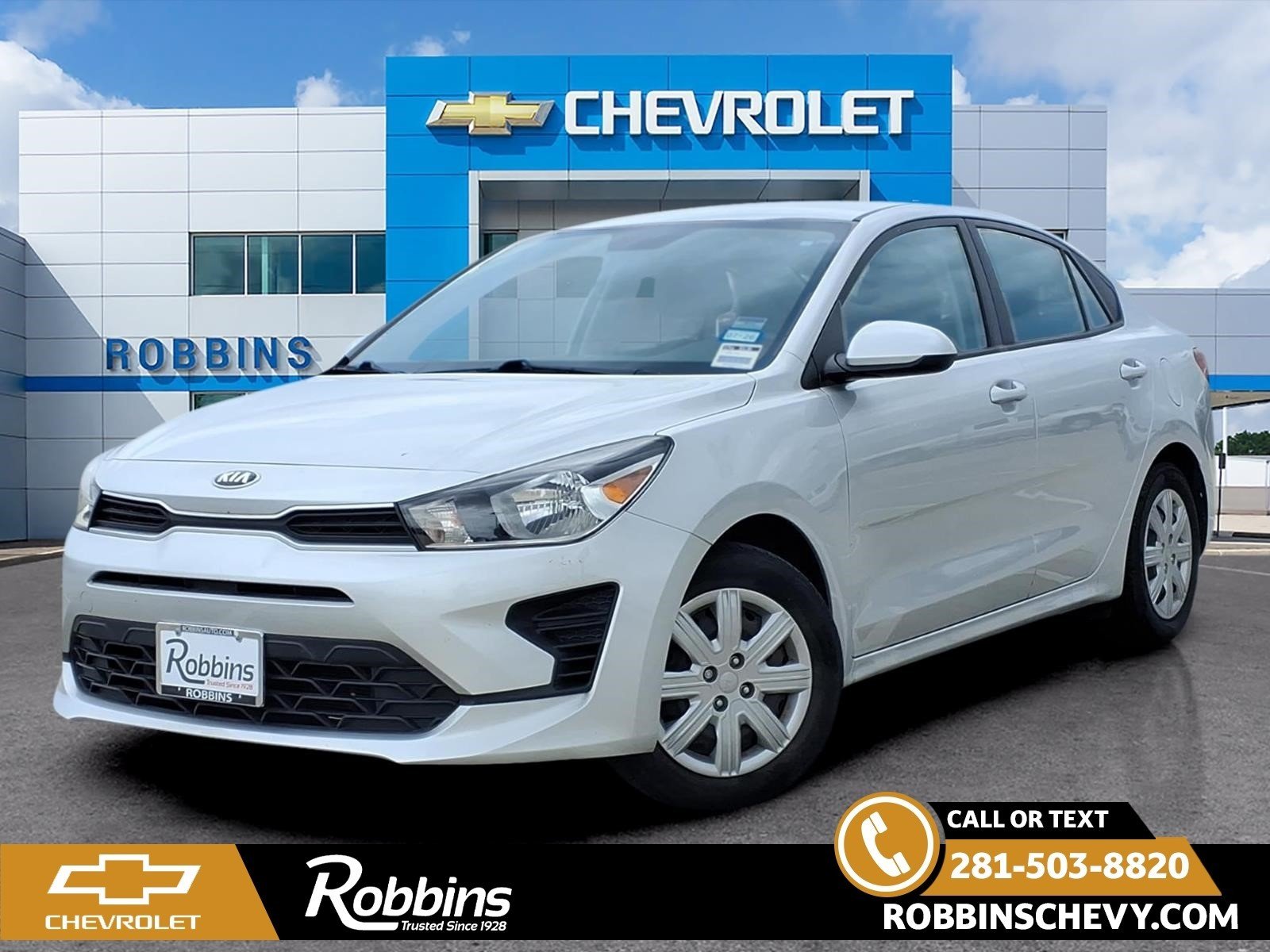 Steel Gray 2021 Kia Rio S FWD Sedan Front-Wheel Drive