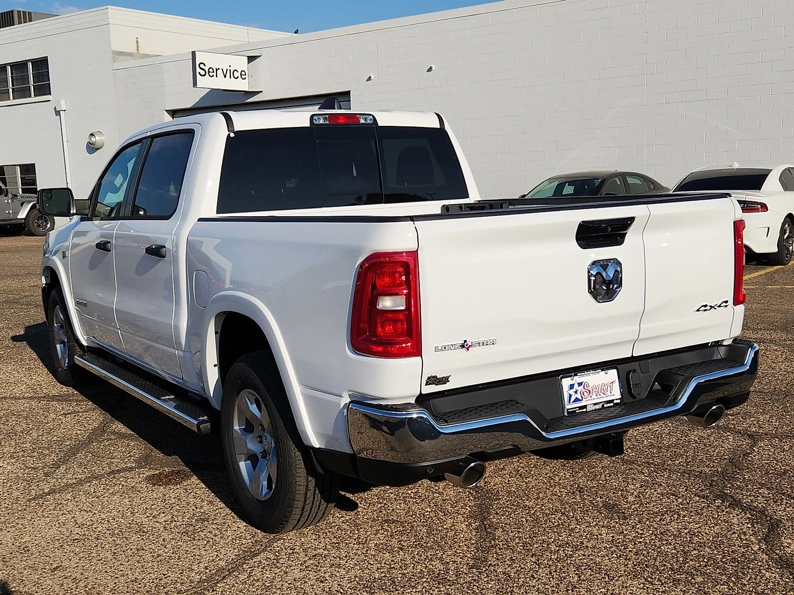 New 2026 PW7 Bright Whit Ram LONE STAR CREW CAB 4X4 5