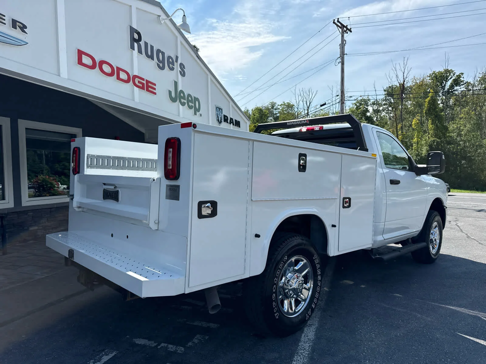 Used 2023 Bright White Clearcoat Ram Tradesman image 3