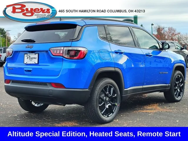 New 2026 Hydro Blue Pearl-Coat Exterior Paint Jeep Latitude image 3