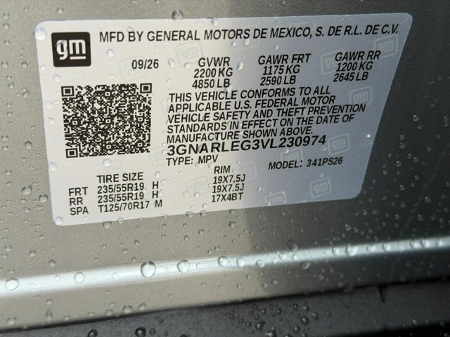 New 2027 Sterling Gray Metallic Chevrolet RS image 18