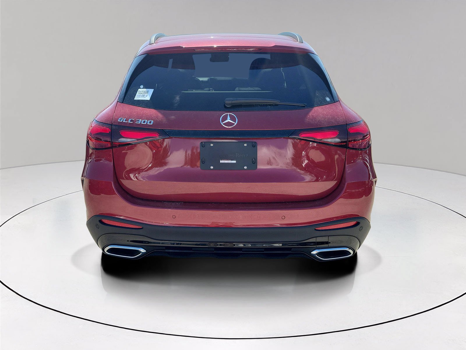New 2026 MANUFAKTUR Patagonia Red Metallic Mercedes-Benz GLC 300 image 5