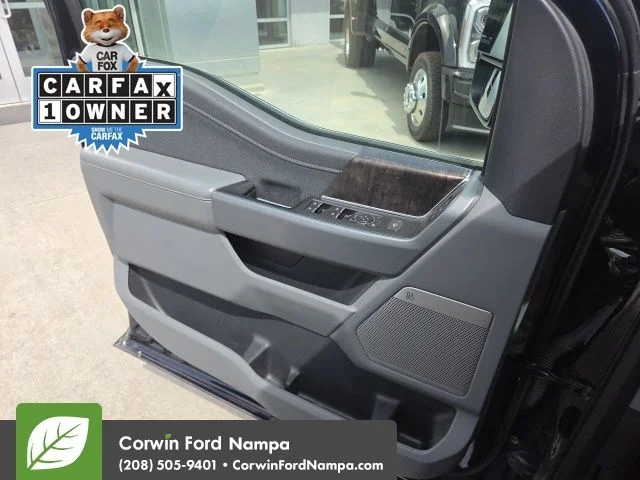 Used 2021 Blue Ford Lariat image 14