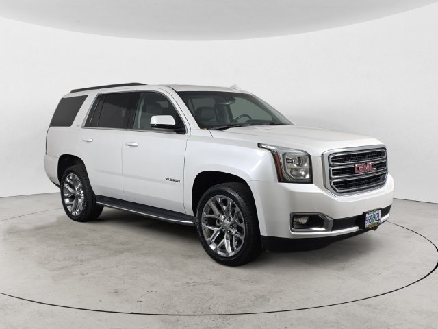 Used 2018 WHITE FROST TRICOAT GMC SLT image 3