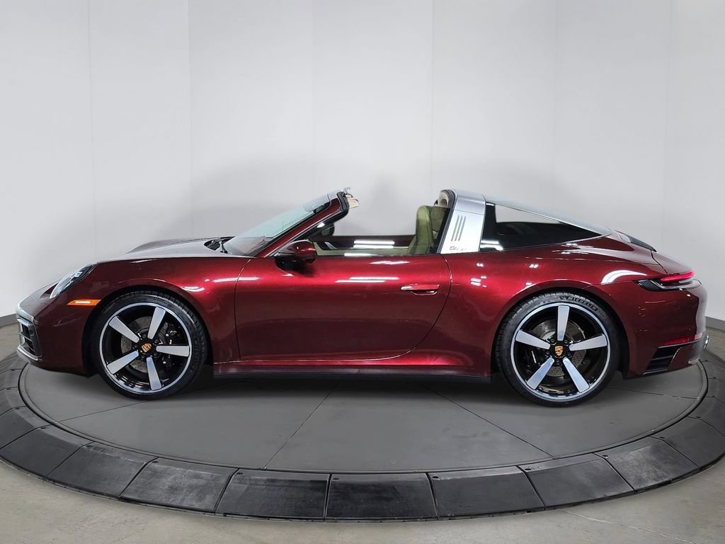 Certified Used 2021 Red Porsche Targa 4S Heritage Design Edition image 2