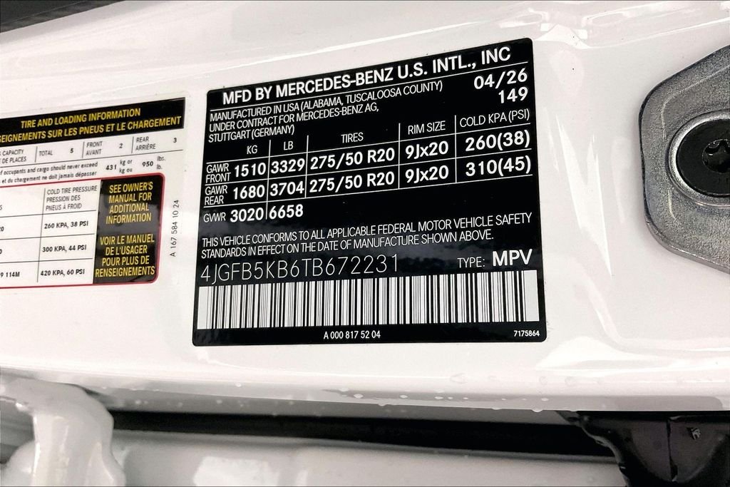 New 2026 Polar White Mercedes-Benz GLE 450 image 12