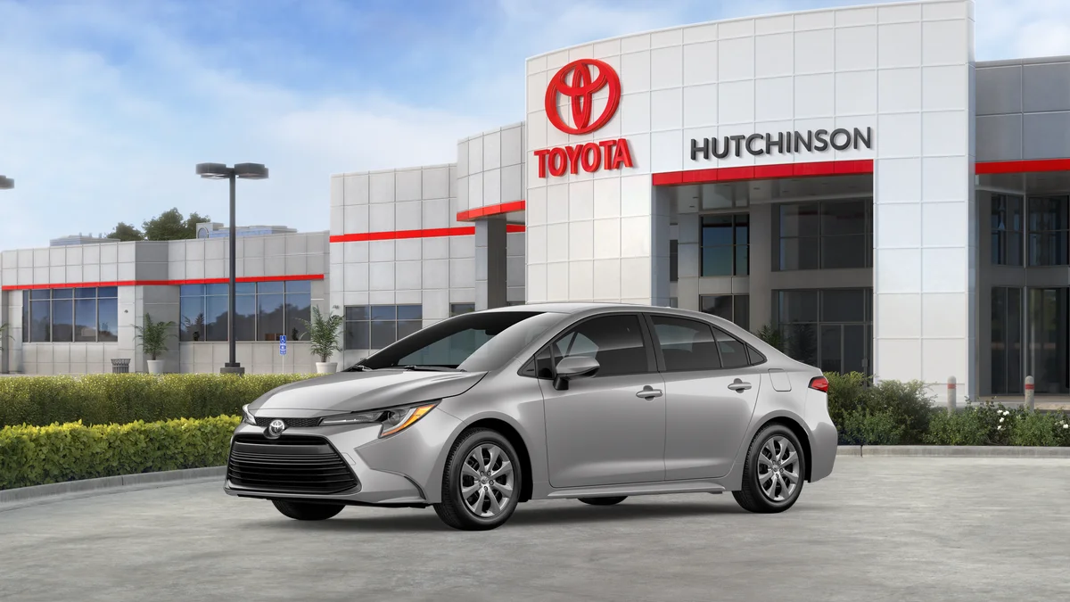 New 2026 Classic Silver Metallic Toyota LE image 24
