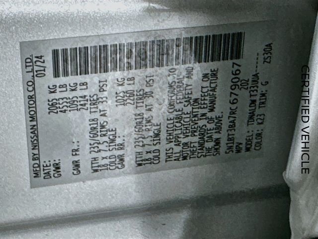 Certified Used 2024 Silver Nissan SV image 14