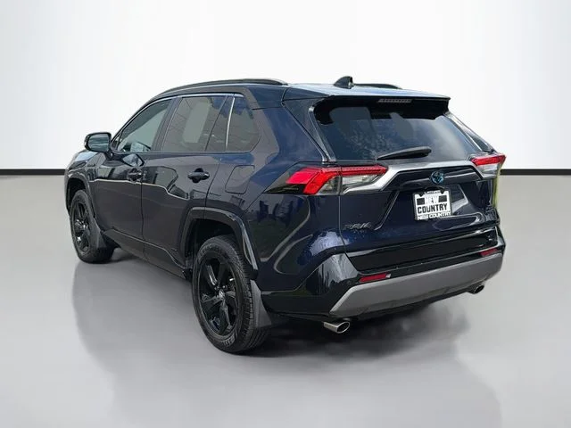 Used 2021 Blue Toyota XSE image 5
