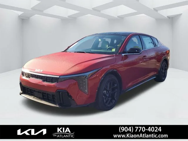 New 2025 Currant Red Kia GT-Line Turbo image 4