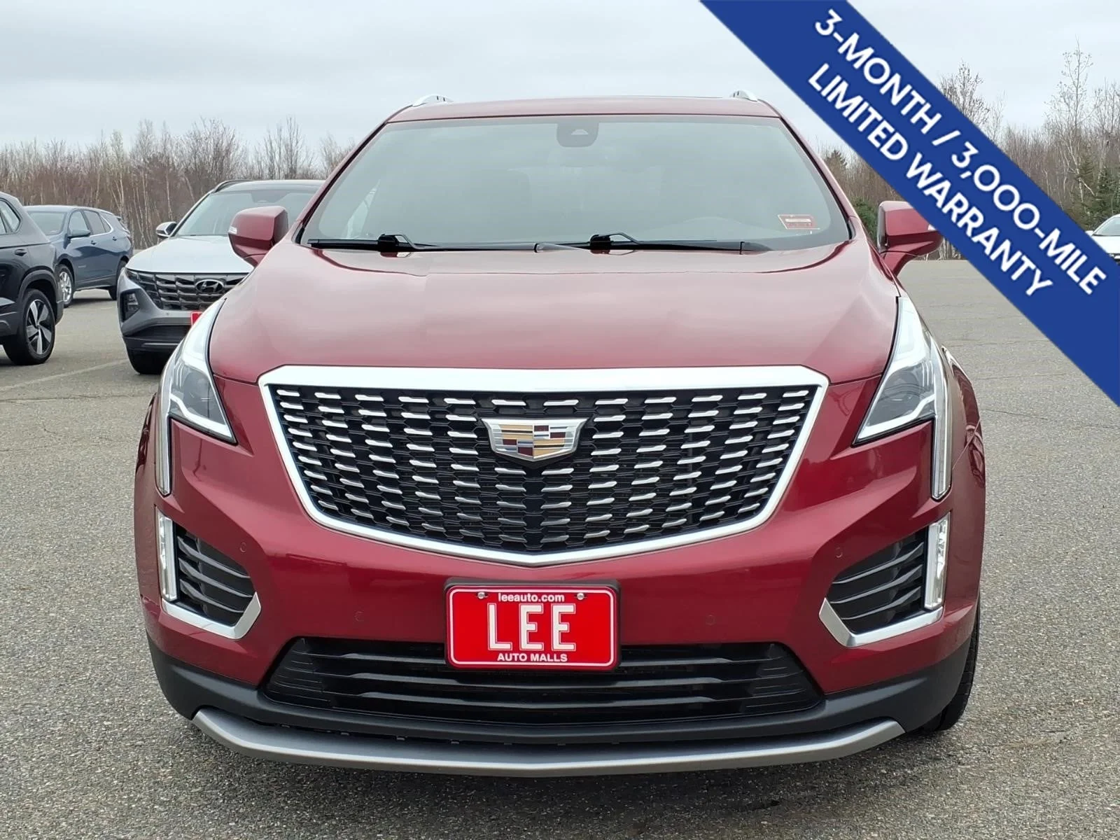 Used 2020 Red Cadillac Premium Luxury image 2