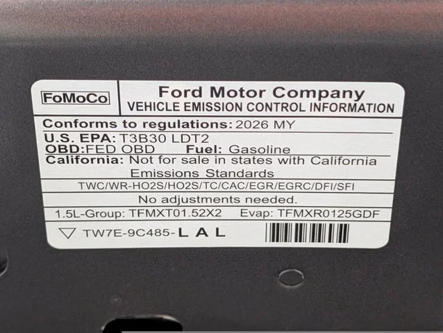New 2026 Carbonized Gray Metallic Ford Big Bend® image 52
