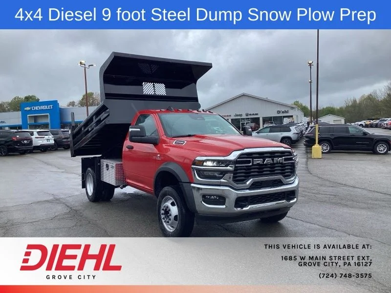 New 2026 Flame Red Clear-Coat Exterior Paint RAM Tradesman image 1