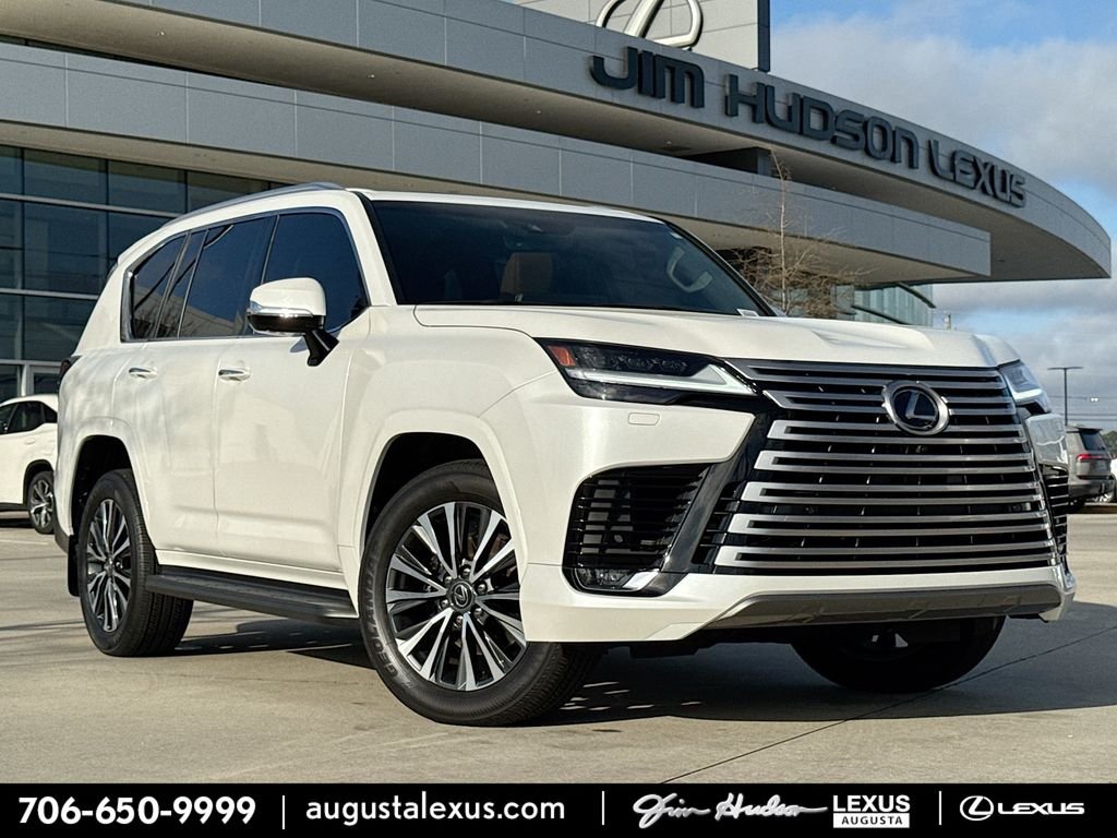 White 2024 Lexus LX 600 Premium AWD SUV / Crossover All-Wheel Drive