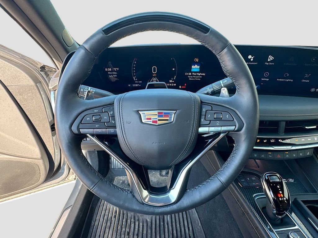 Used 2025 Silver Cadillac Premium Luxury image 11