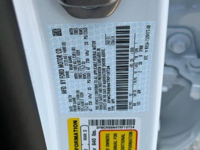 New 2026 Oxford White Ford Big Bend® image 34